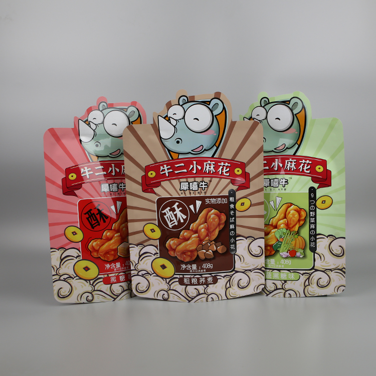 小麻花異形包裝袋